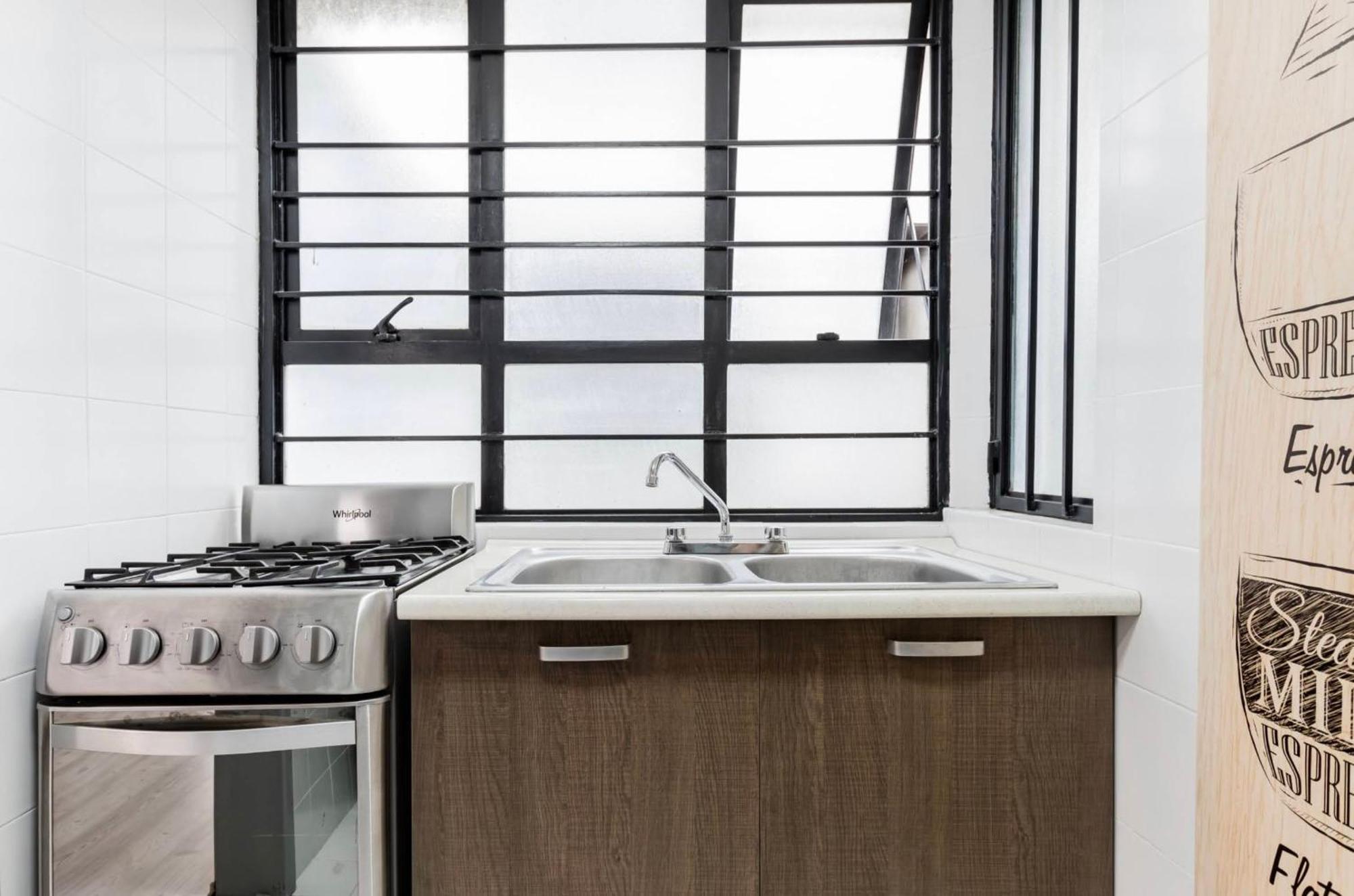 Cozy Roma Norte Flat - Parking- Wifi - Sleeps 6 Mexico City Exteriör bild